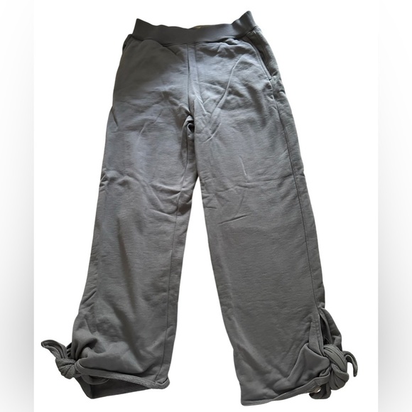 Tibi Grey XXS side tie stretch jersey sweatpants EUC (Gray) - Picture 5 of 5